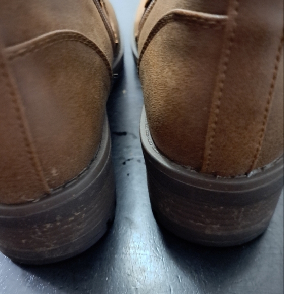 Forever Brown Faux Fur Slouchy Boot Size 8 - Picture 4 of 10